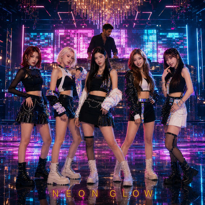 Neon Glow (feat. Prism Five) cover