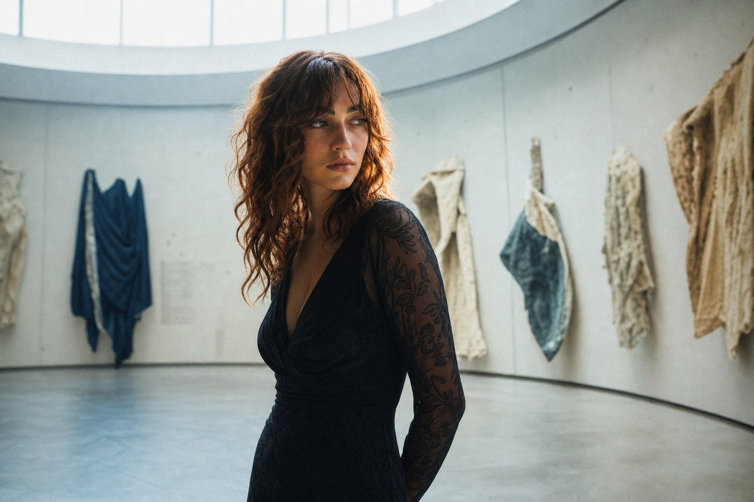 Opal Sinclair in a contemporary gallery for an atmospheric R&B 2026 genre primer